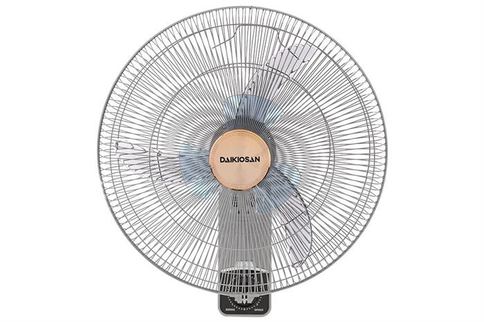 Quạt treo tường Daikiosan 6 cánh DQ122 60W Màu Xám