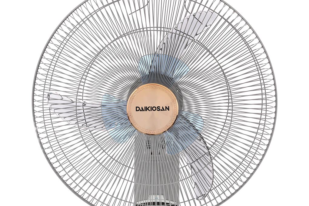 Quạt treo tường Daikiosan 6 cánh DQ122 60W Màu Xám