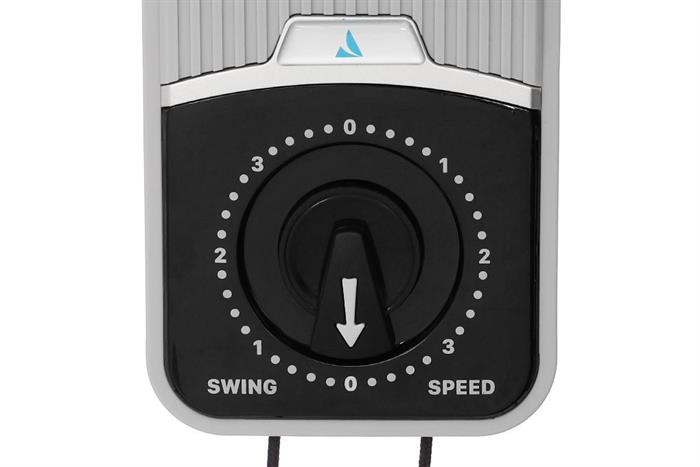 Quạt treo tường Daikiosan 6 cánh DQ122 60W Màu Xám