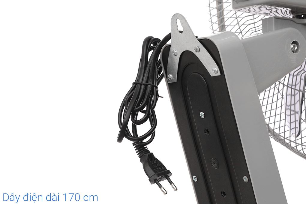 Quạt treo tường Daikiosan 6 cánh DQ122 60W Màu Xám