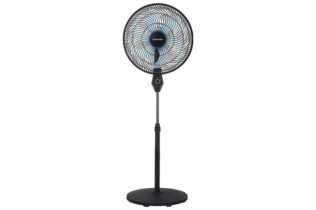 Quạt đứng Sunhouse 6 cánh SHD7361B 85W Màu Đen