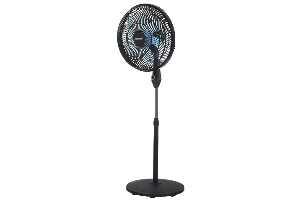 Quạt đứng Sunhouse 6 cánh SHD7361B 85W Màu Đen