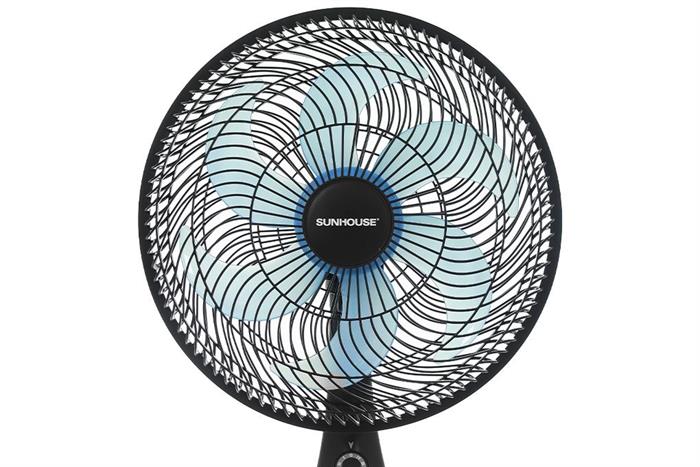 Quạt đứng Sunhouse 6 cánh SHD7361B 85W Màu Đen