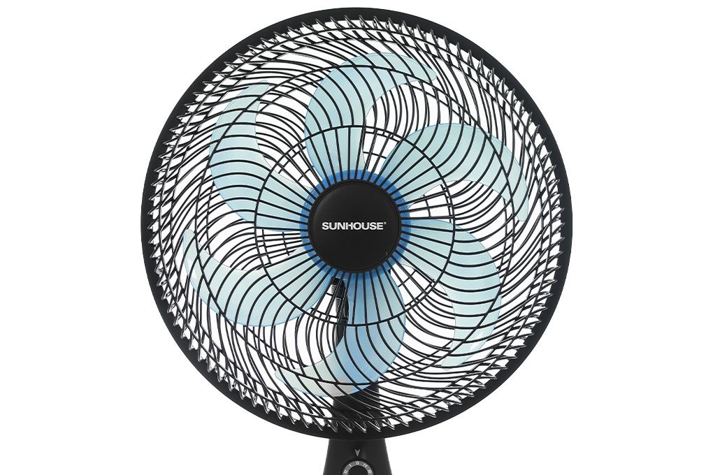Quạt đứng Sunhouse 6 cánh SHD7361B 85W Màu Đen