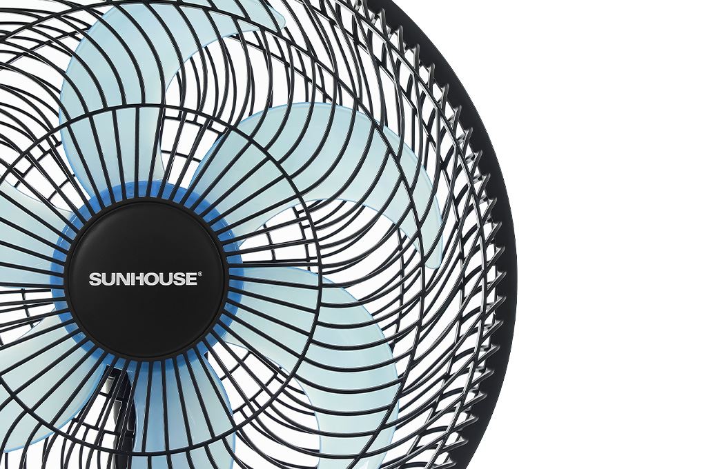 Quạt đứng Sunhouse 6 cánh SHD7361B 85W Màu Đen