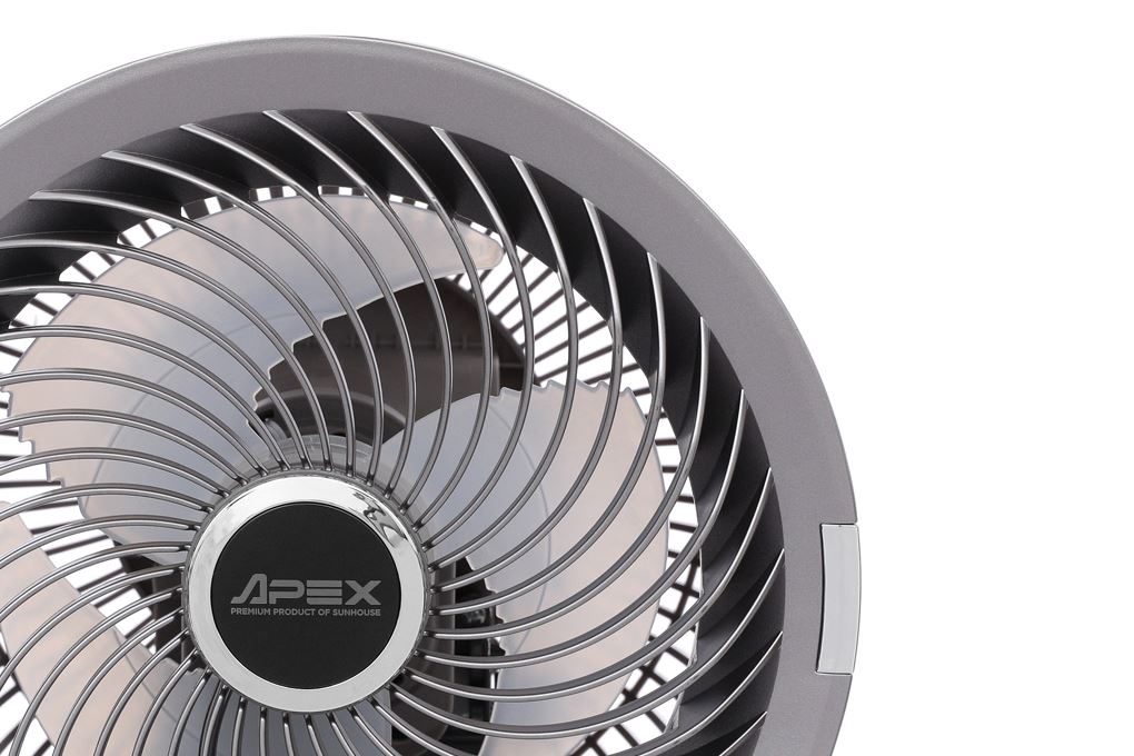 Quạt tuần hoàn Sunhouse Apex 3 cánh APF7322GV 45W Màu Ghi