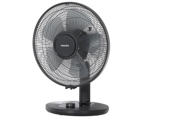Quạt bàn Philips 5 cánh CX1030​/01 35W Màu Đen