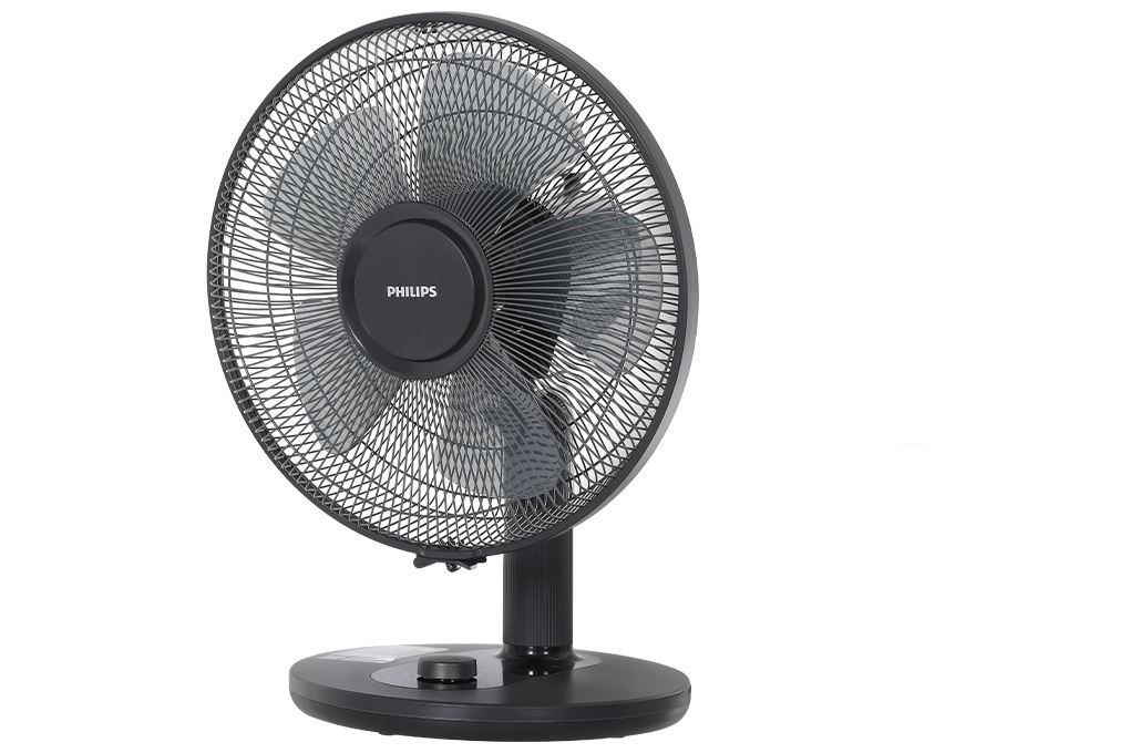 Quạt bàn Philips 5 cánh CX1030​/01 35W Màu Đen