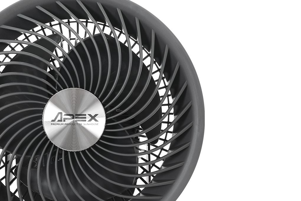 Quạt tuần hoàn Sunhouse Apex 3 cánh APF7318GV 40W Màu Xám