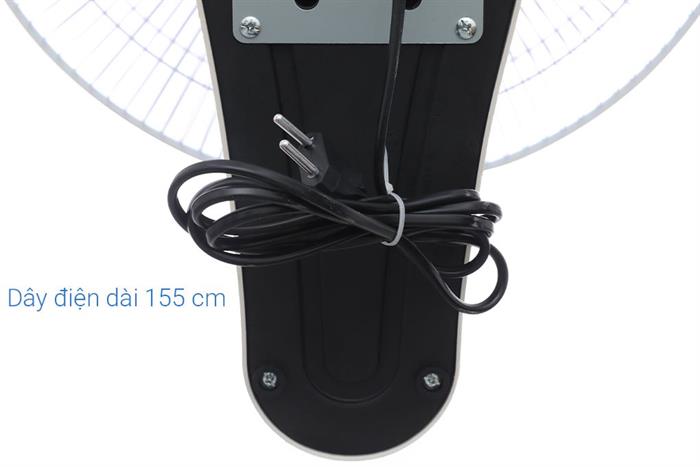 Quạt treo tường Duxton 5 cánh B4 DFW40-15VF 50W Màu Trắng - Xanh