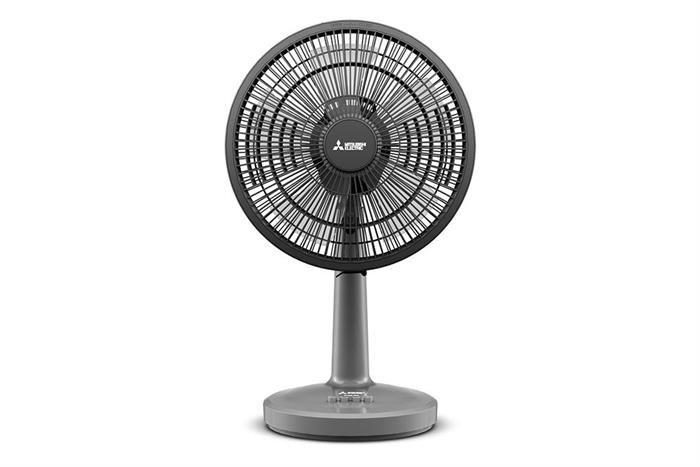 Quạt bàn Mitsubishi 5 cánh D12A-GB CY-GY 37W Màu Xám