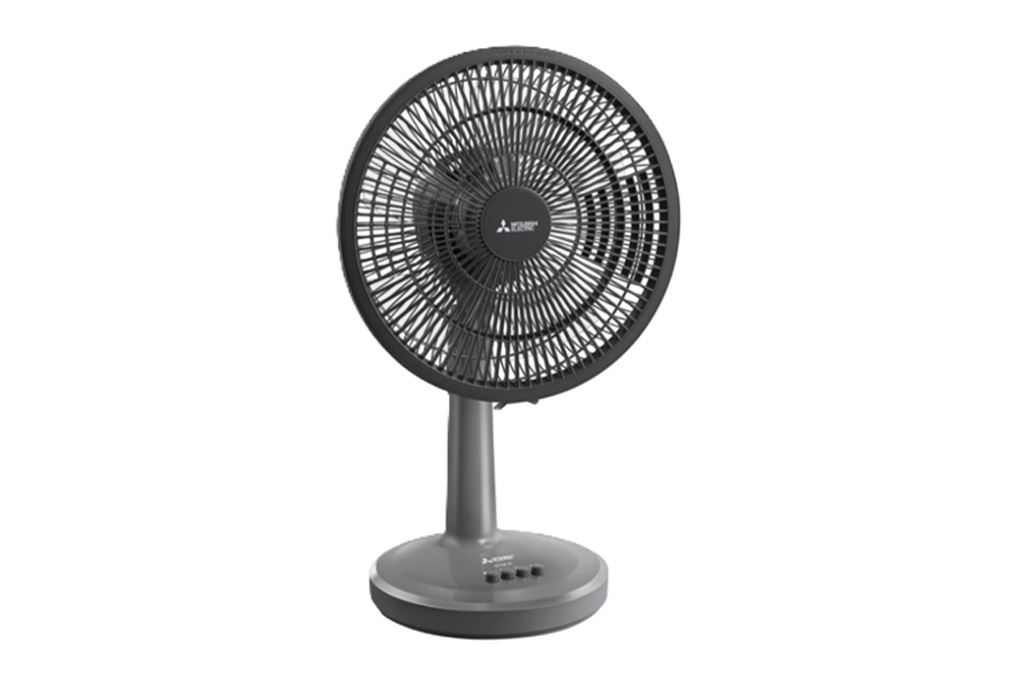 Quạt bàn Mitsubishi 5 cánh D12A-GB CY-GY 37W Màu Xám