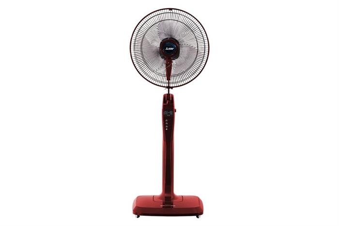 Quạt cây Mitsubishi 3 cánh LV16-RB CY-RD 47W Màu Đỏ