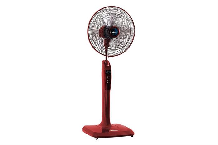 Quạt cây Mitsubishi 3 cánh LV16-RB CY-RD 47W Màu Đỏ