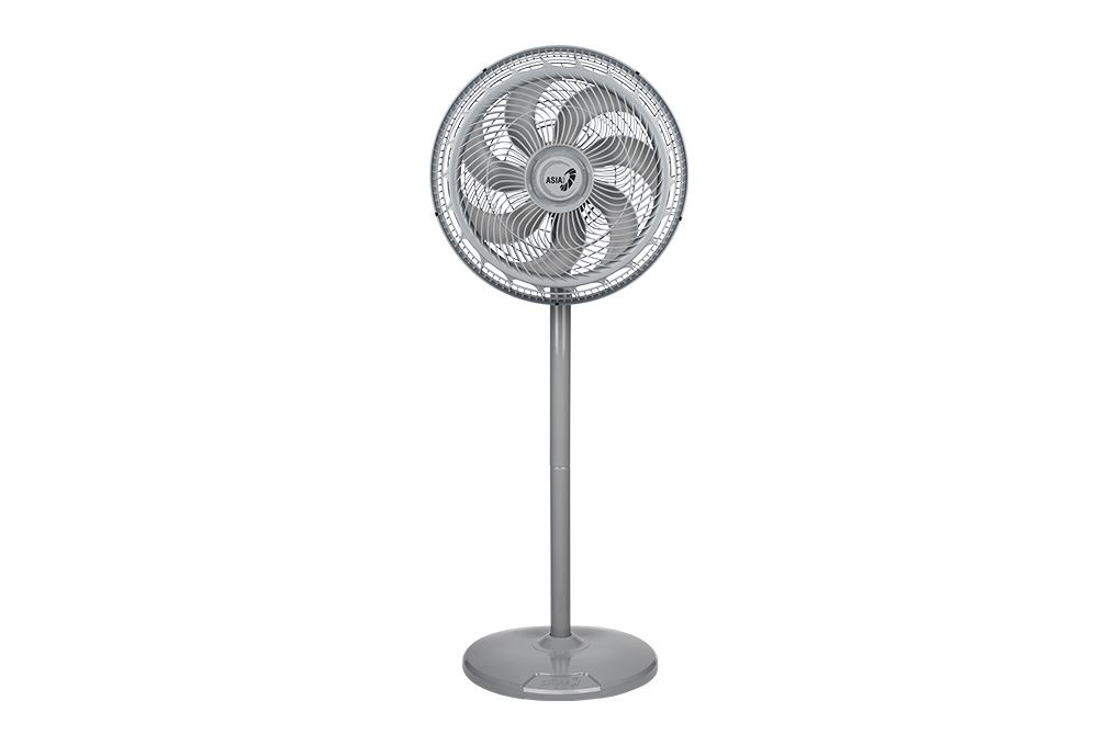 Quạt đứng Asia 7 cánh VY659991 110W Màu Xám
