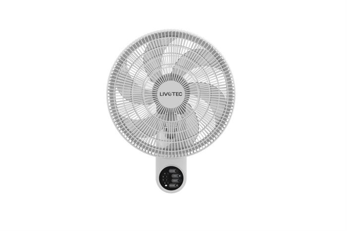 Quạt treo tường Livotec 6 cánh W-450 50W Màu Trắng