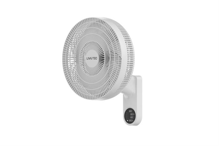 Quạt treo tường Livotec 6 cánh W-450 50W Màu Trắng