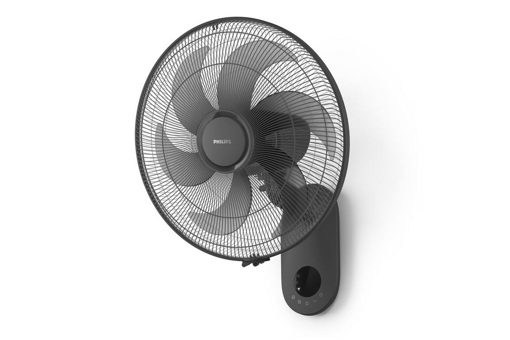 Quạt treo tường Philips 6 cánh CX1050​/11 47W Màu Đen