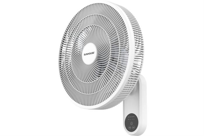 Quạt treo tường Sunhouse 10 cánh SHD7333W 60W Màu Trắng