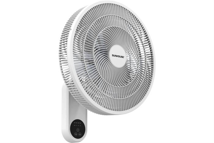 Quạt treo tường Sunhouse 10 cánh SHD7333W 60W Màu Trắng