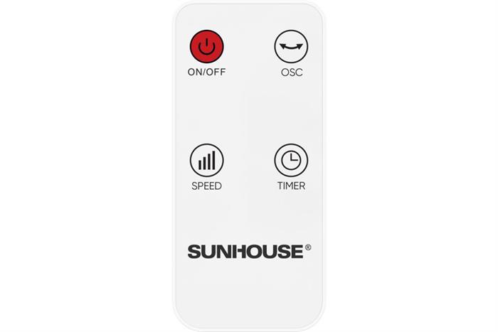 Quạt treo tường Sunhouse 10 cánh SHD7333W 60W Màu Trắng