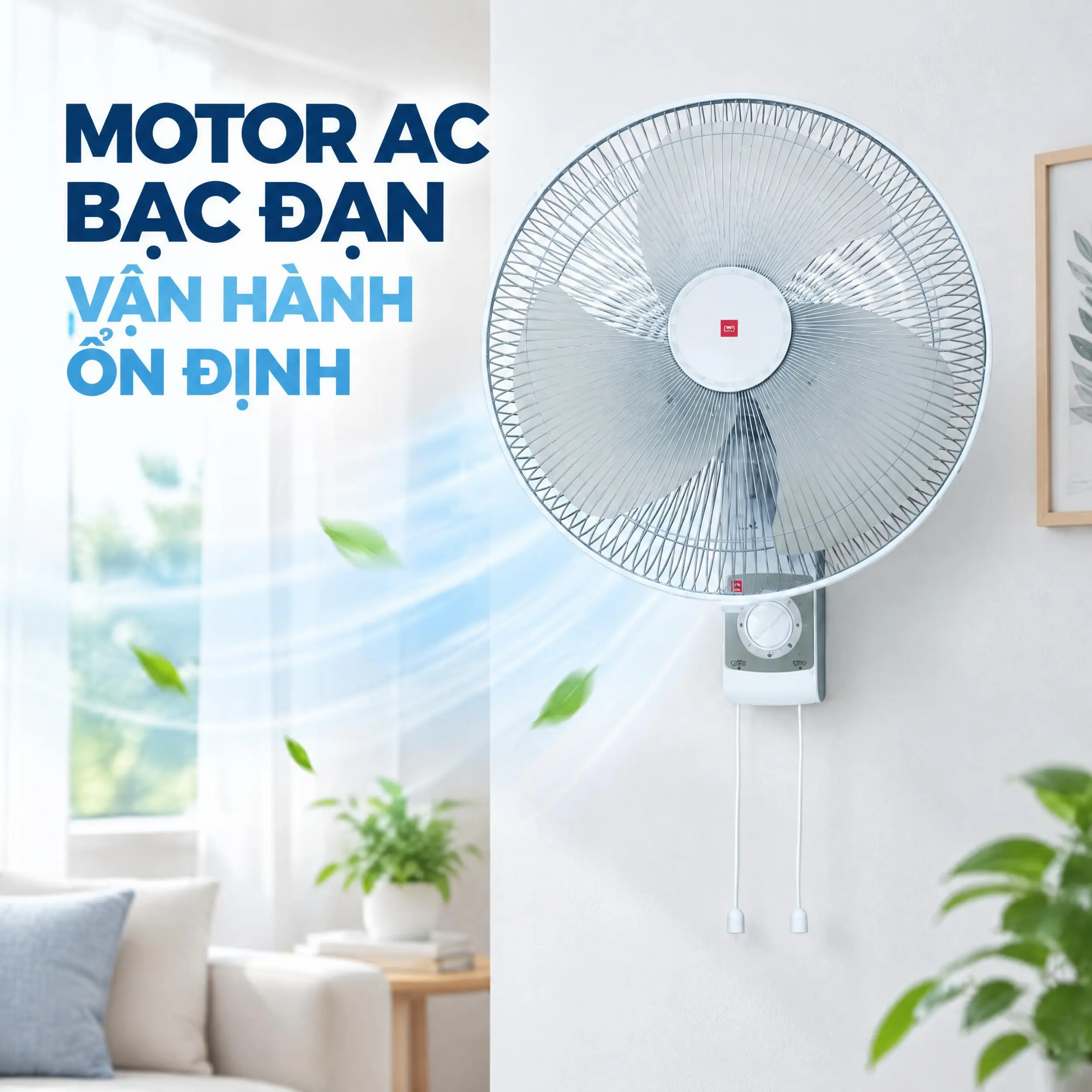 Quạt treo KDK M40C Xám 47.5W Màu Xám