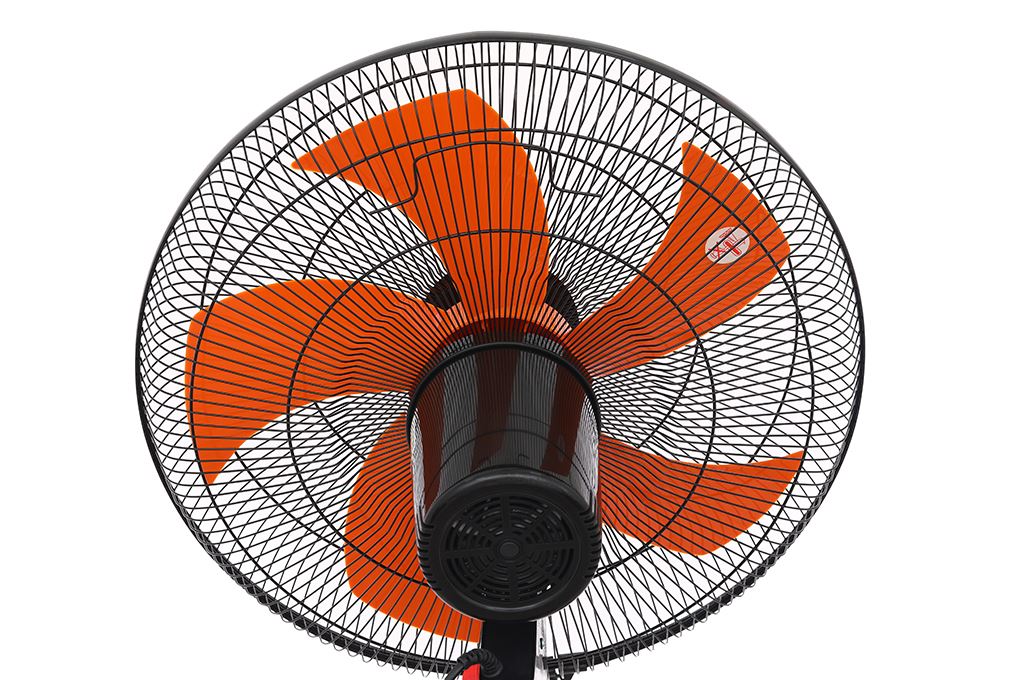 Quạt treo tường Lifan 5 cánh T-18CH 65W Màu Đen - Cam