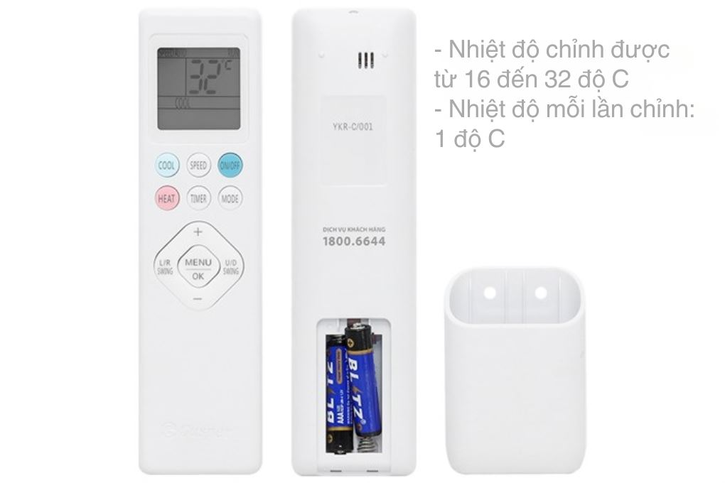 Máy lạnh Casper Inverter 2 HP TC-18IS36 Màu Trắng