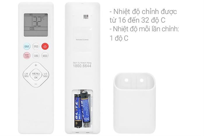 Máy lạnh Casper Inverter 1.5 HP QC-12IS36 Màu Trắng