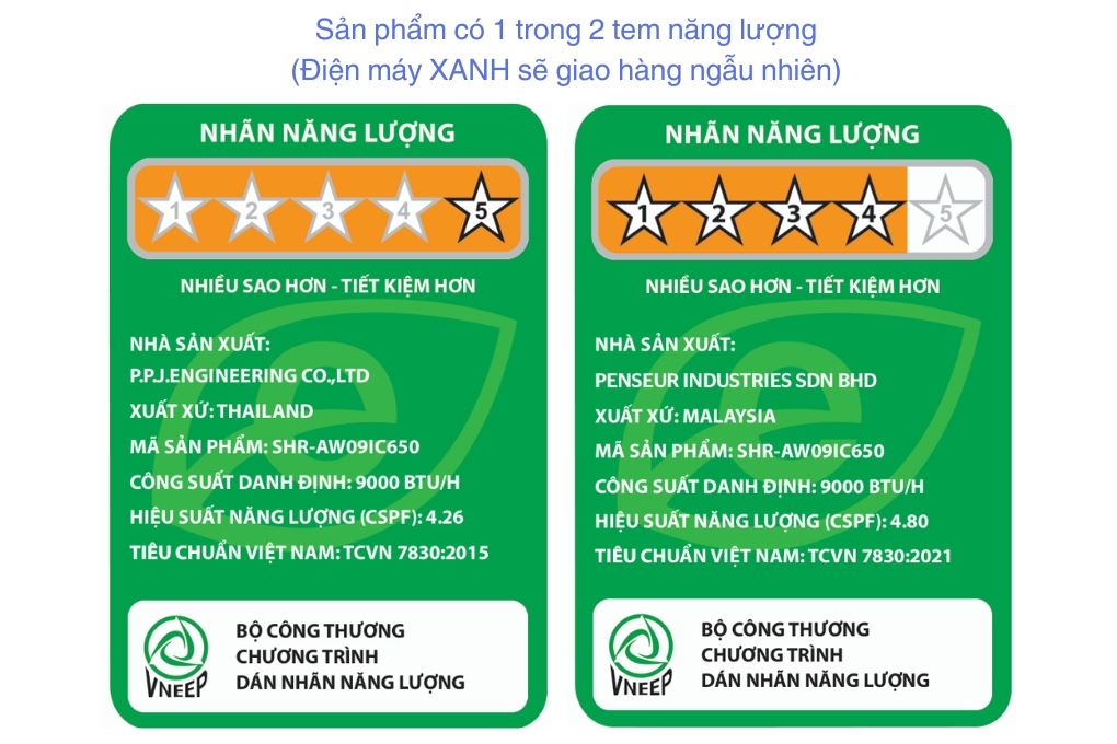 Điều hòa Sunhouse Inverter 9000 BTU SHR-AW09IC650 Màu Trắng