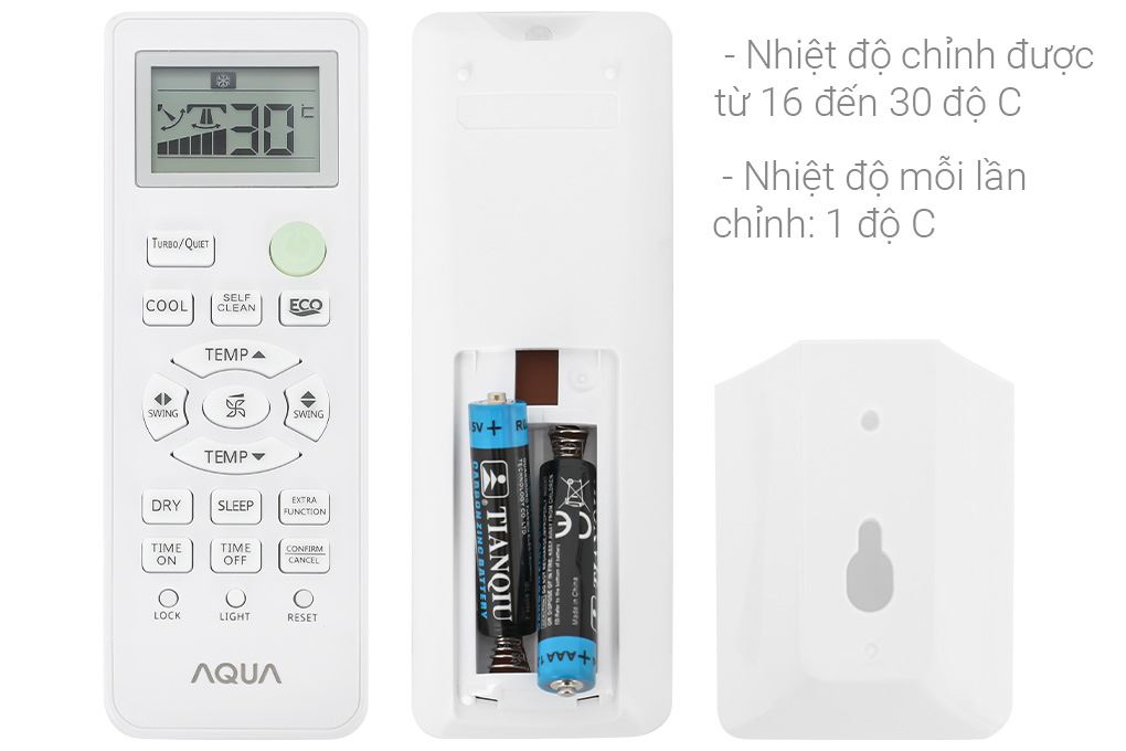 Máy lạnh Aqua Inverter 1.5 HP AQA-RV13QA3 Màu Trắng