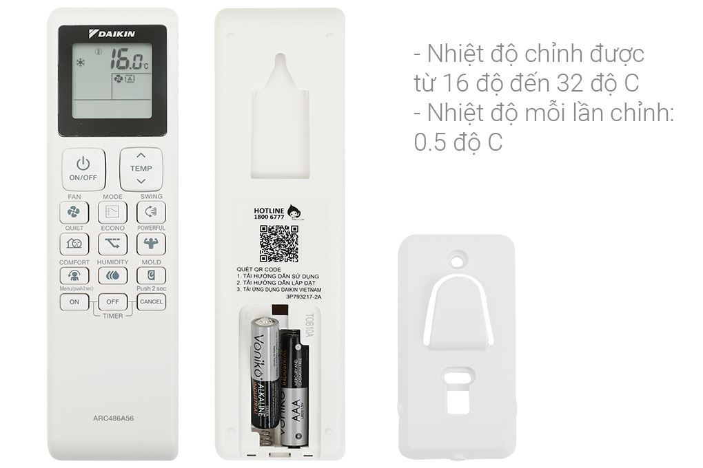 Máy lạnh Daikin Inverter 1 HP ATKB25ZVMV Màu Trắng
