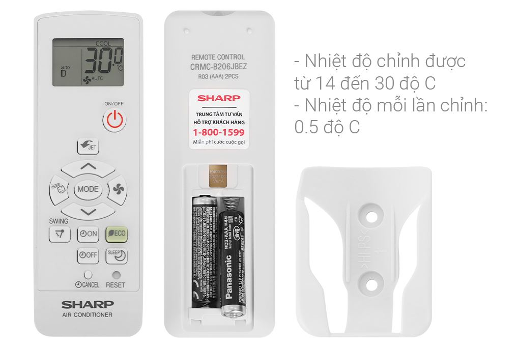 Máy lạnh Sharp Inverter 1 HP AH-X10CEWC - 8