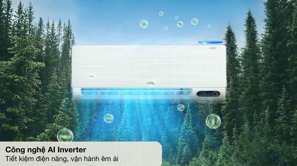 Máy lạnh TCL Inverter 1.5 HP TAC-13CSD/FBI - Công nghệ tiết kiệm điện