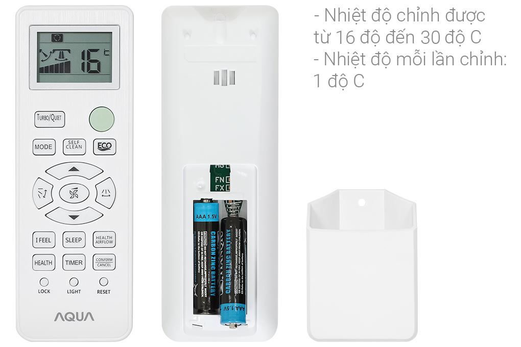 Máy lạnh AQUA Inverter 1 HP AQA-RUV10RB3 Màu Trắng