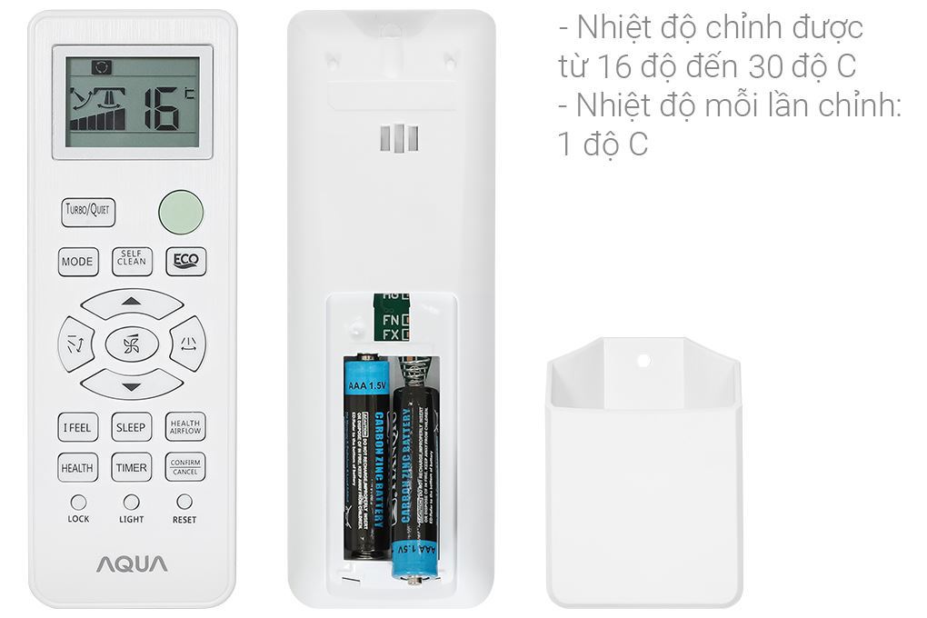 Máy lạnh Aqua Inverter 1 HP AQA-RUV10TA Màu Trắng
