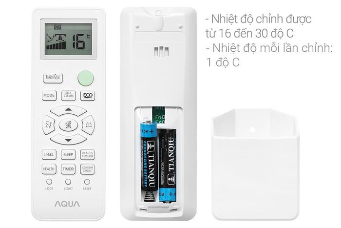 Máy lạnh Aqua Inverter 2.5 HP AQA-RV24TA Màu Trắng