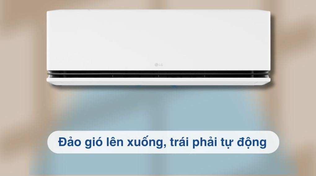 Máy lạnh LG Inverter 2 chiều 1 HP IDH09M1 - Cơ chế thổi gió