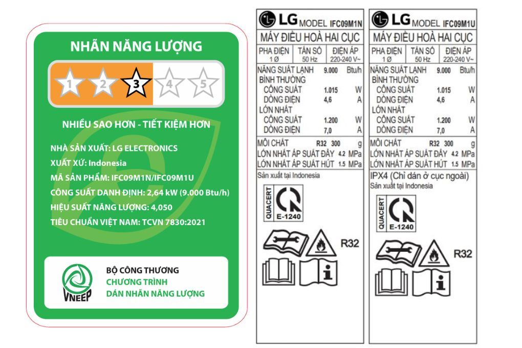 Máy lạnh LG Inverter 1 HP IFC09M1