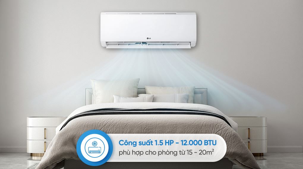 Điều hòa LG Inverter 12000 BTU IFC12M1 - Công suất làm lạnh