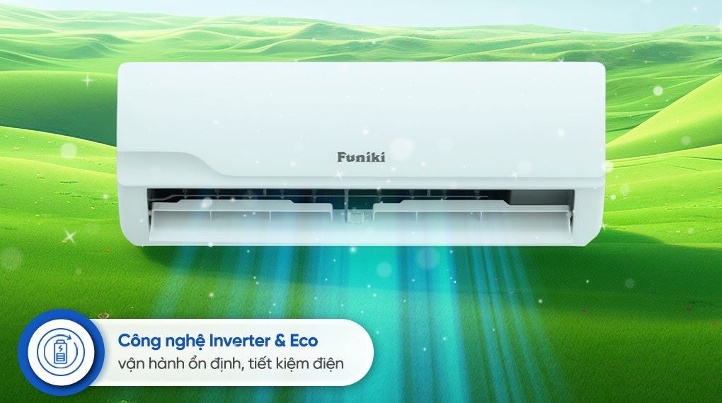 Điều hòa Funiki Inverter 9000 BTU HPIC09TMU - Công nghệ tiết kiệm điện