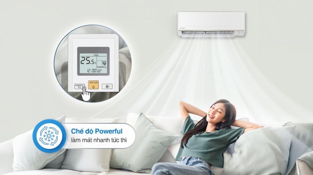 Máy lạnh Panasonic Inverter 2 HP CU/CS-PU18CKH-8D - Công nghệ làm lạnh
