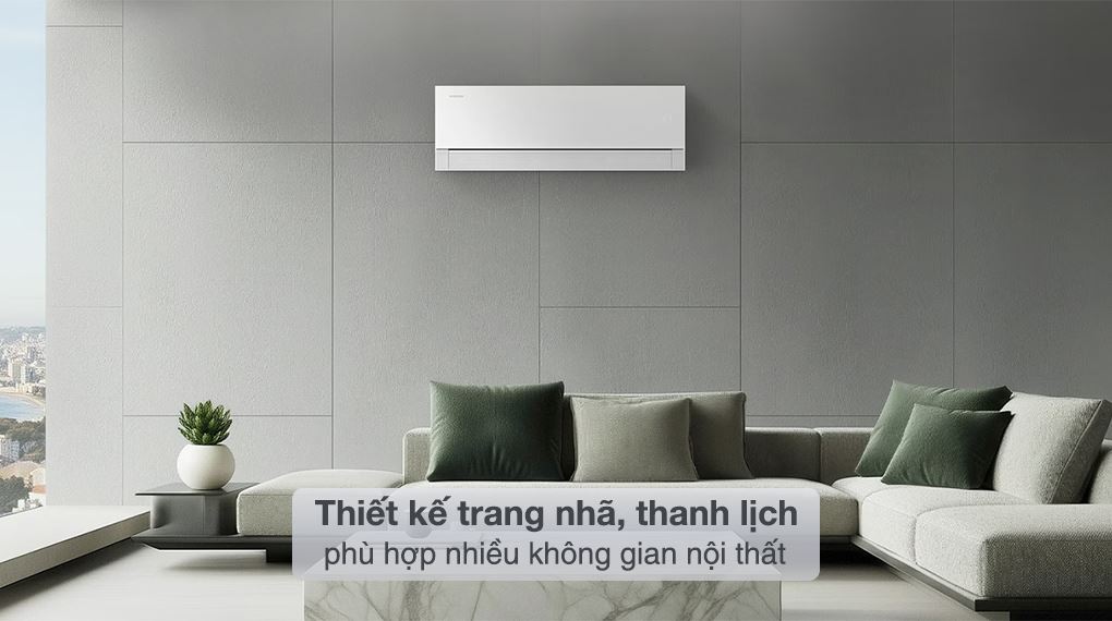 Máy lạnh Samsung Wind-Free Inverter 1 HP AR70H10D1BWNSV - Thiết kế Máy lạnh Samsung Wind-Free Inverter 1 HP AR70H10D1BWNSV - Thiết kế