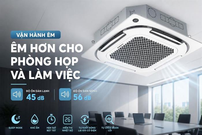 Máy lạnh âm trần Nagakawa Inverter 4 HP NIT-C36R2U35 (3 pha)
