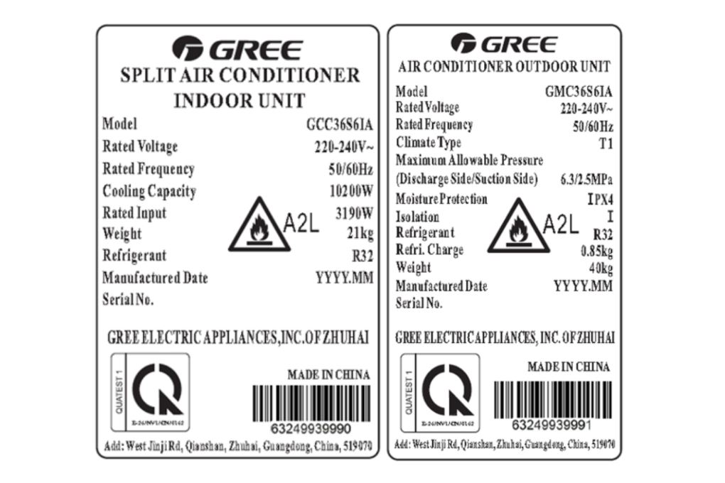 Điều hòa âm trần Gree Inverter 4 HP GCC36S6IA-GMC36S6IA