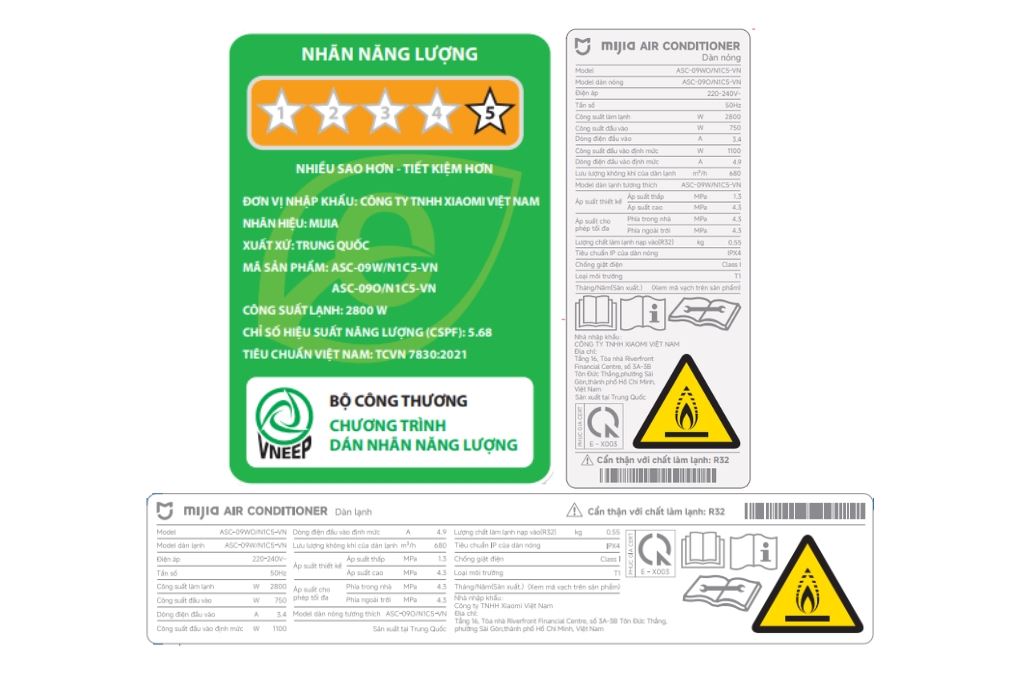 Máy lạnh Xiaomi Mijia Pro Eco Inverter 1 HP ASC-09W/N1C5-VN