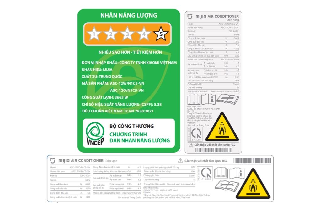 Máy lạnh Xiaomi Mijia Pro Eco Inverter 1.5 HP ASC-12W/N1C5-VN