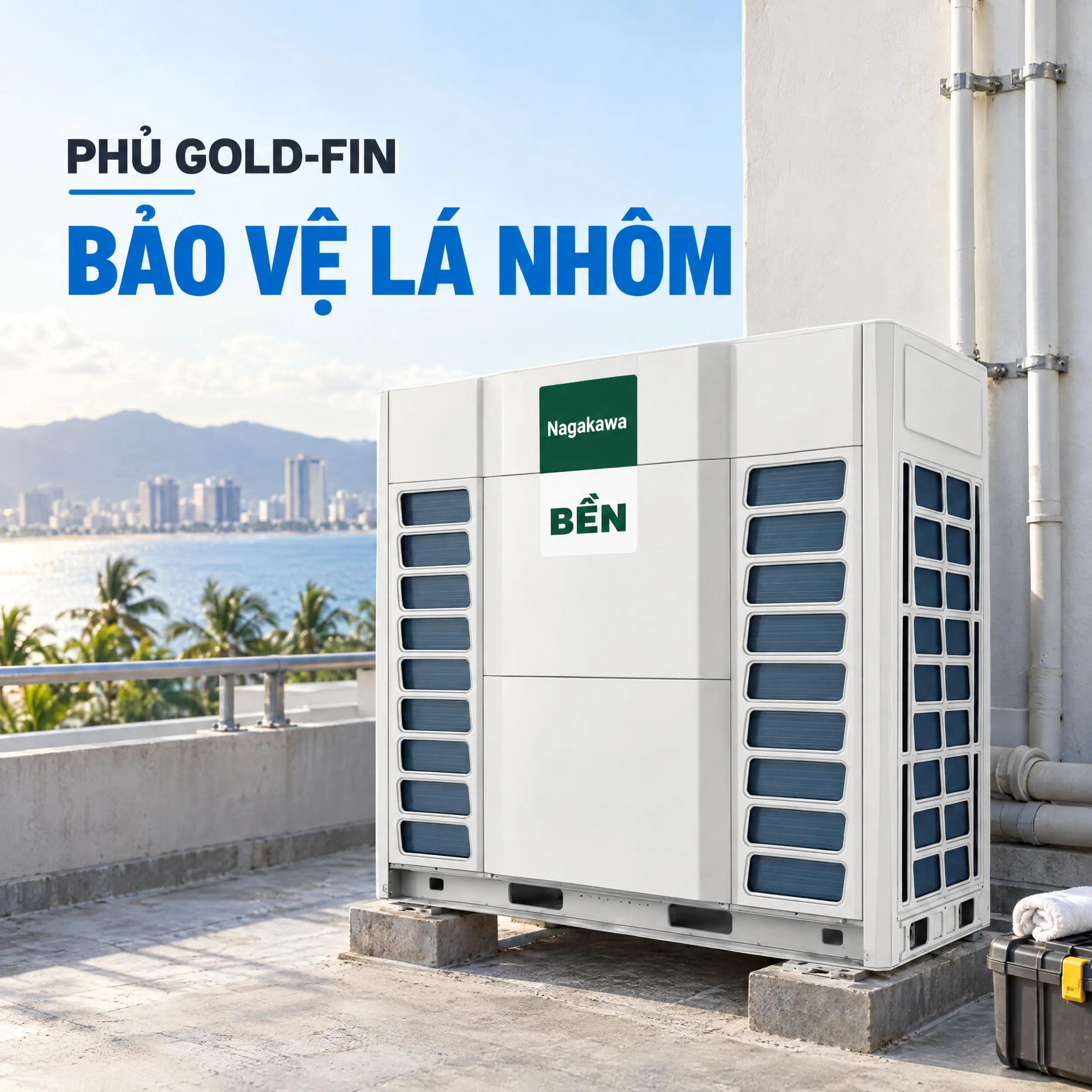 Dàn nóng Nagakawa VRF 2 chiều Inverter 8 HP NAU-H252U02
