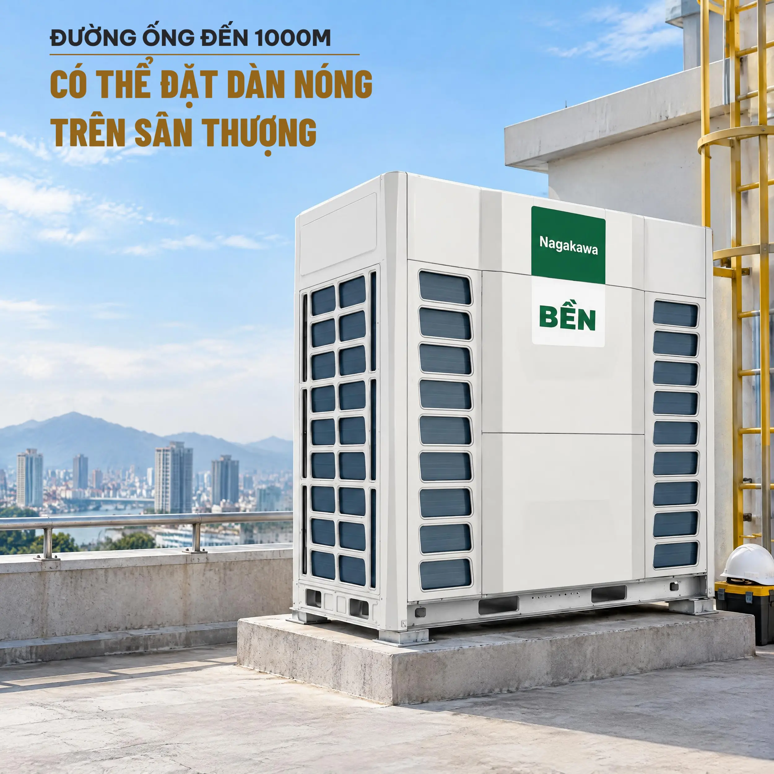 Dàn nóng Nagakawa VRF 2 chiều Inverter 20 HP NAU-H560U02