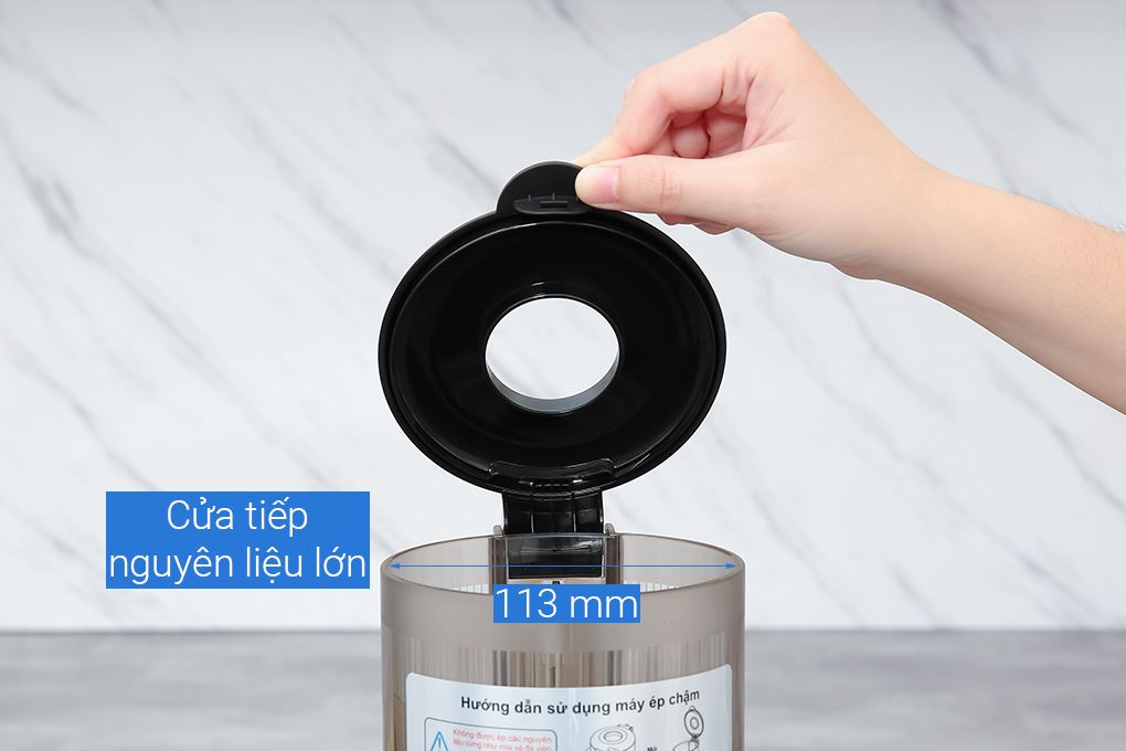 Máy ép chậm Rapido RSJ-250GM Màu Xám